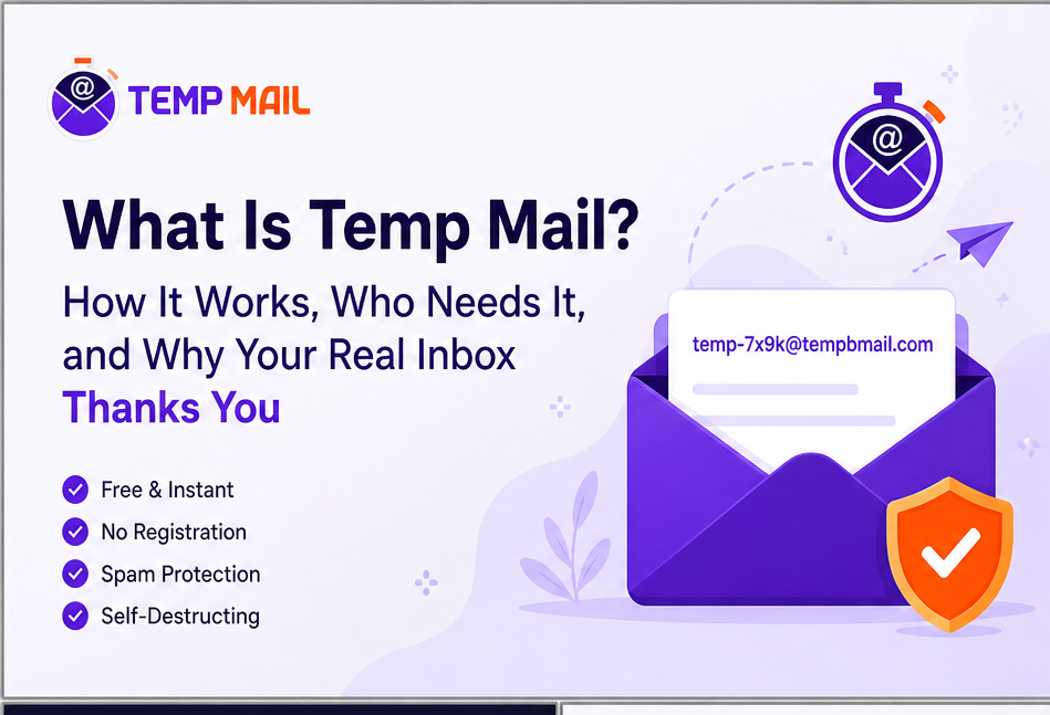 What Is Temp Mail? How It Works, Who Needs It, and Why Your Real Inbox Thanks You
