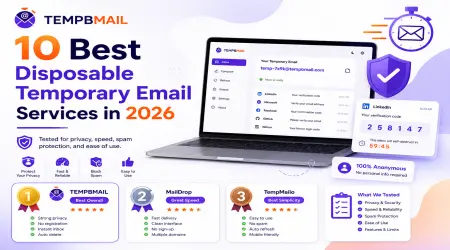 10 Best Disposable Temporary Email Services in 2026 — Tested and Ranked Honestly