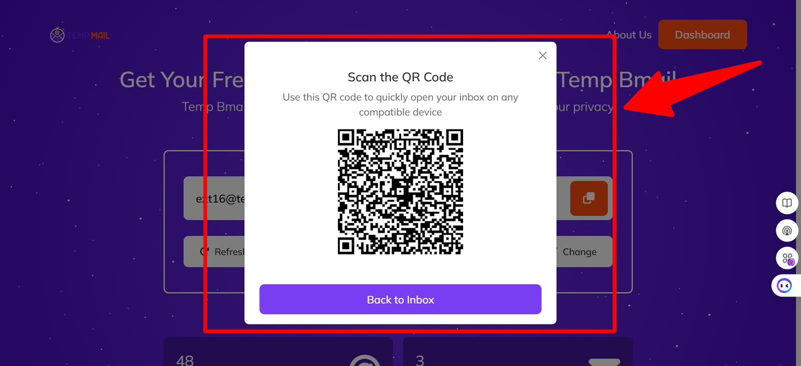 QR Code to Move Your Address Between Devices